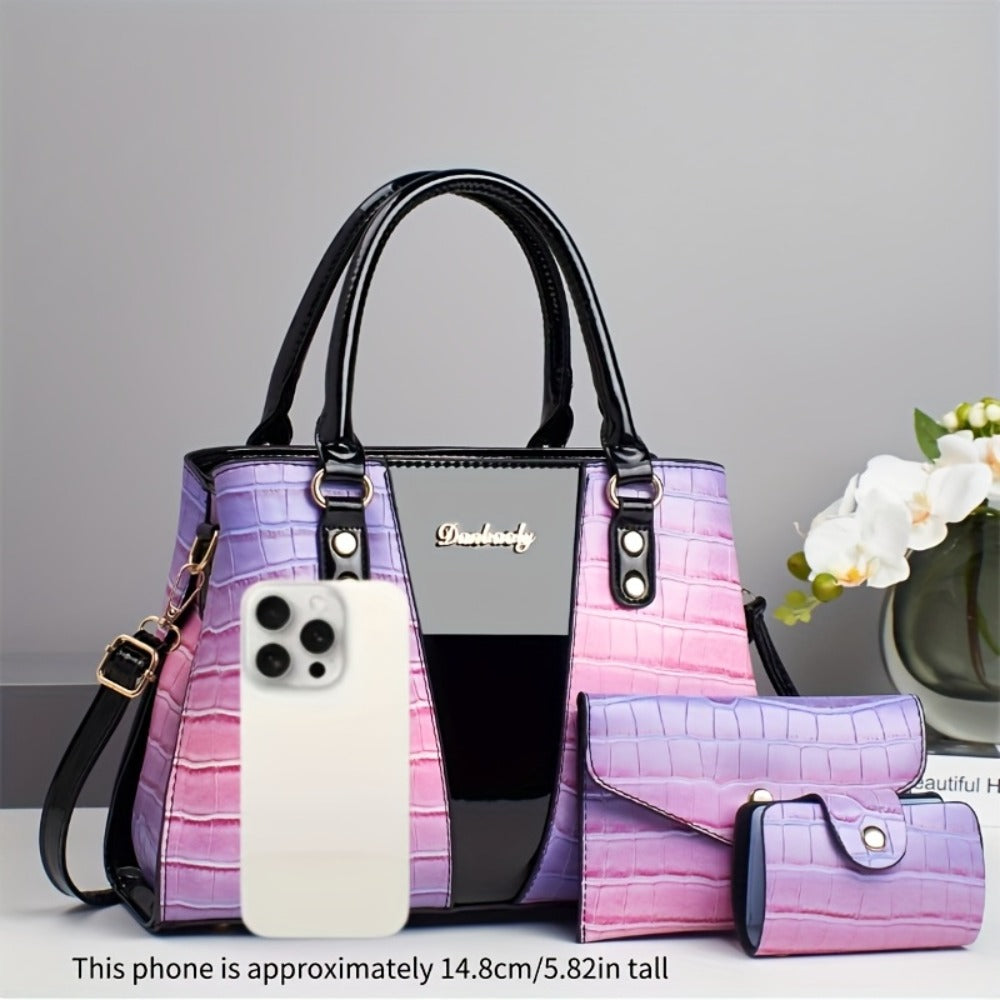 Crossbody Bag for Women – 3-Piece, Polyester – detail view 15