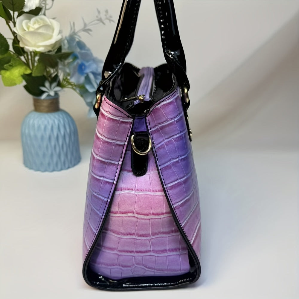 Crossbody Bag for Women – 3-Piece, Polyester – alternate view
