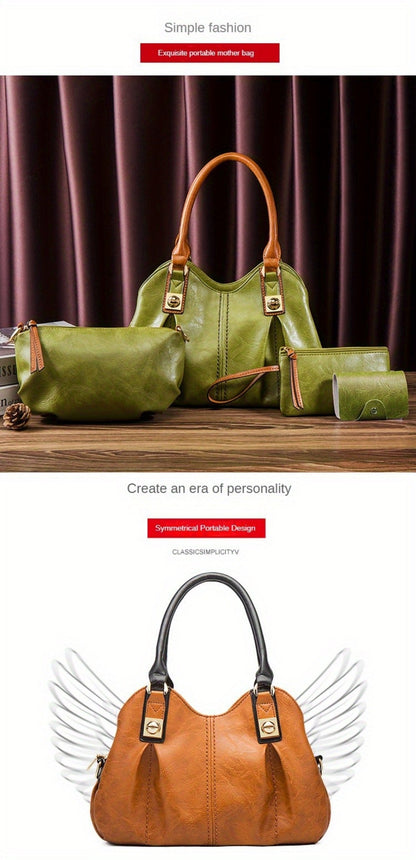 Crossbody Bag for Women – 4-Piece, Large Capacity, Multi-Pocket, Adjustable Strap – detail view 13