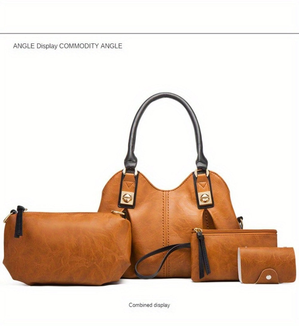 Crossbody Bag for Women – 4-Piece, Large Capacity, Multi-Pocket, Adjustable Strap – detail view 20