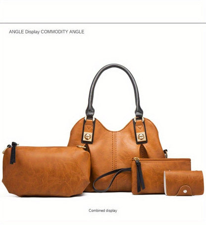 Crossbody Bag for Women – 4-Piece, Large Capacity, Multi-Pocket, Adjustable Strap – detail view 20