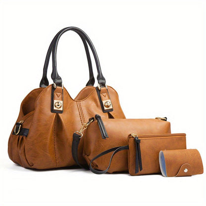 Crossbody Bag for Women – 4-Piece, Large Capacity, Multi-Pocket, Adjustable Strap – detail view 8