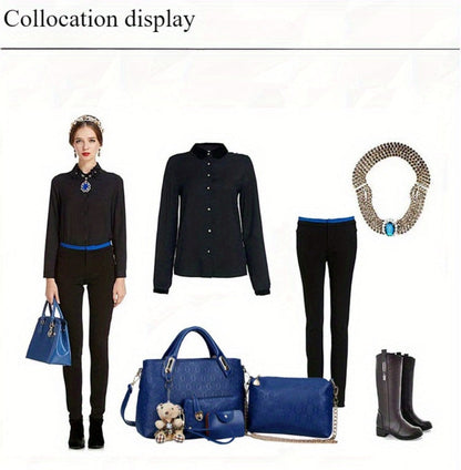 Crossbody Bag for Women – 4-Piece, Large Capacity – detail view 17