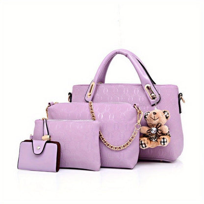 Crossbody Bag for Women – 4-Piece, Large Capacity – detail view 5
