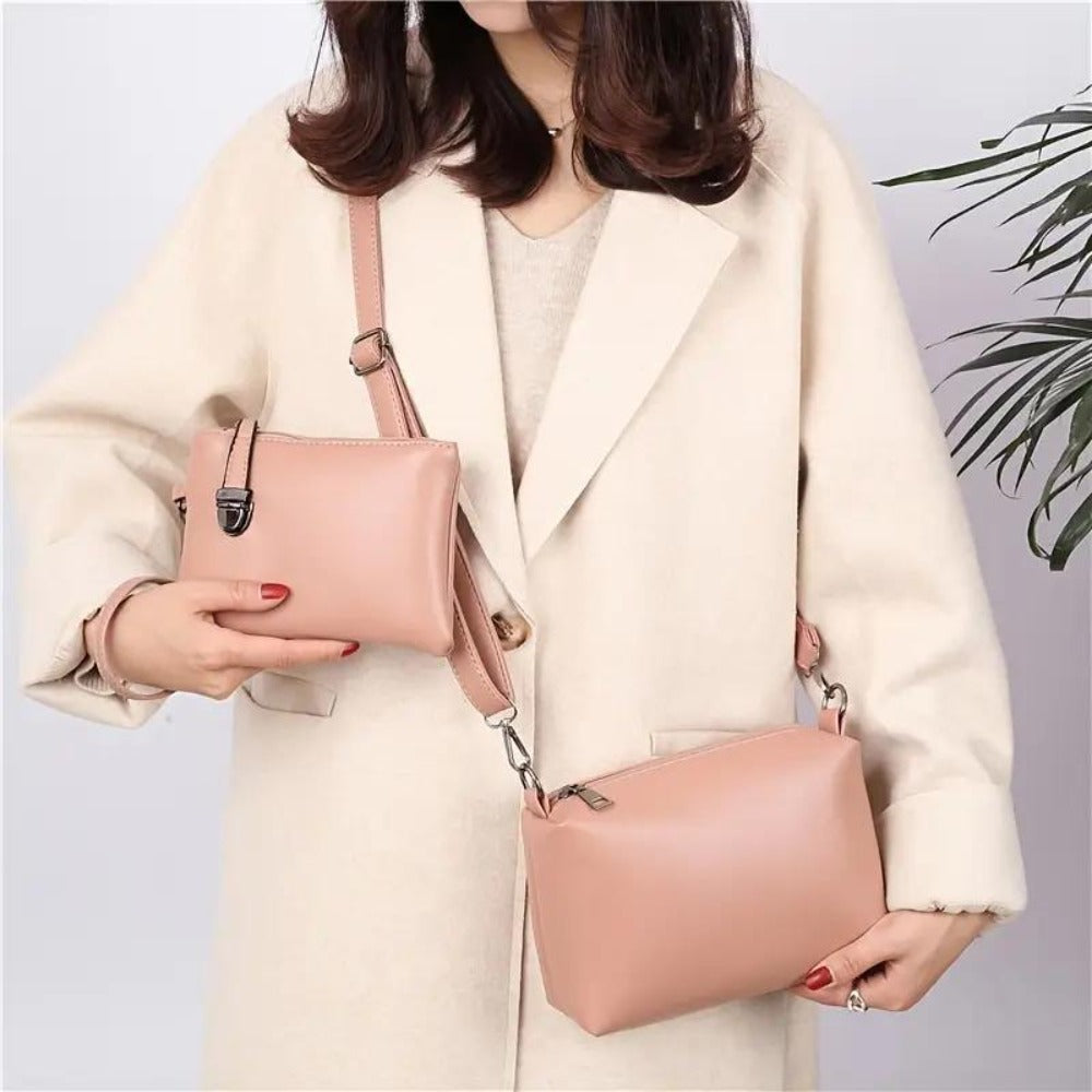 Crossbody Bag for Women – 4-Piece, PU Leather, Large Capacity, Lightweight – detail view 11