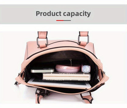 Crossbody Bag for Women – 4-Piece, PU Leather, Large Capacity, Lightweight – detail view 18