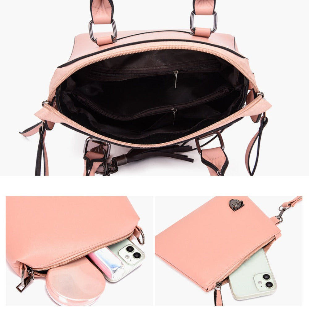 Crossbody Bag for Women – 4-Piece, PU Leather, Large Capacity, Lightweight – detail view 19