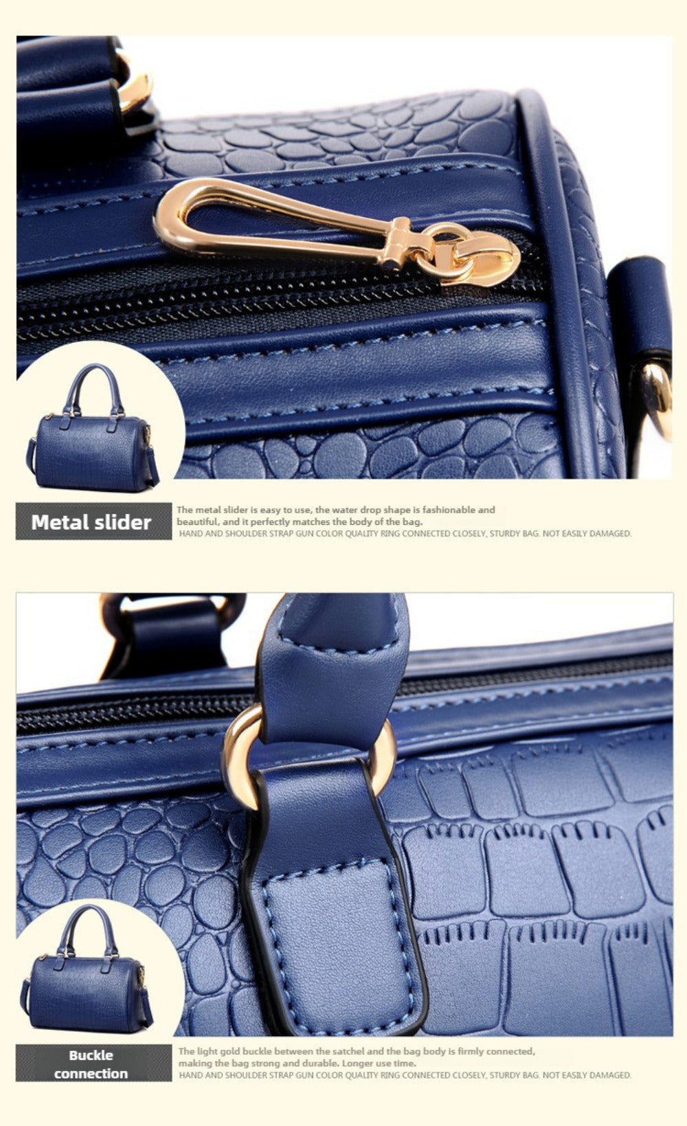 Crossbody Bag for Women – 5-Piece, PU Leather, Large Capacity, Expandable – detail view 16