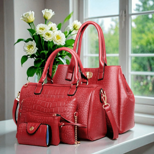 Crossbody Bag for Women – 5-Piece, PU Leather, Large Capacity, Expandable – detail view 4