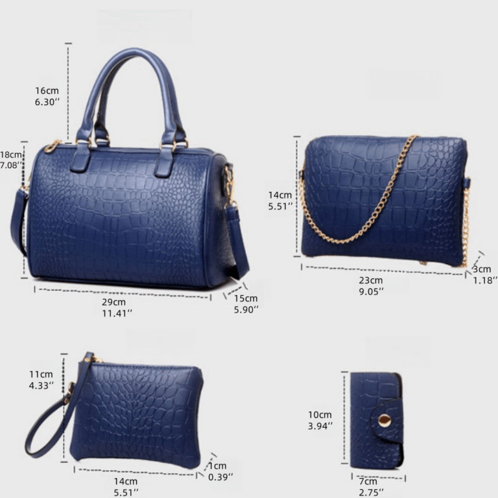 Crossbody Bag for Women – 5-Piece, PU Leather, Large Capacity, Expandable – detail view 11