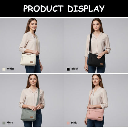 Crossbody Bag for Women – 5-Pocket, Large Capacity, Adjustable Strap, for Work – detail view 7