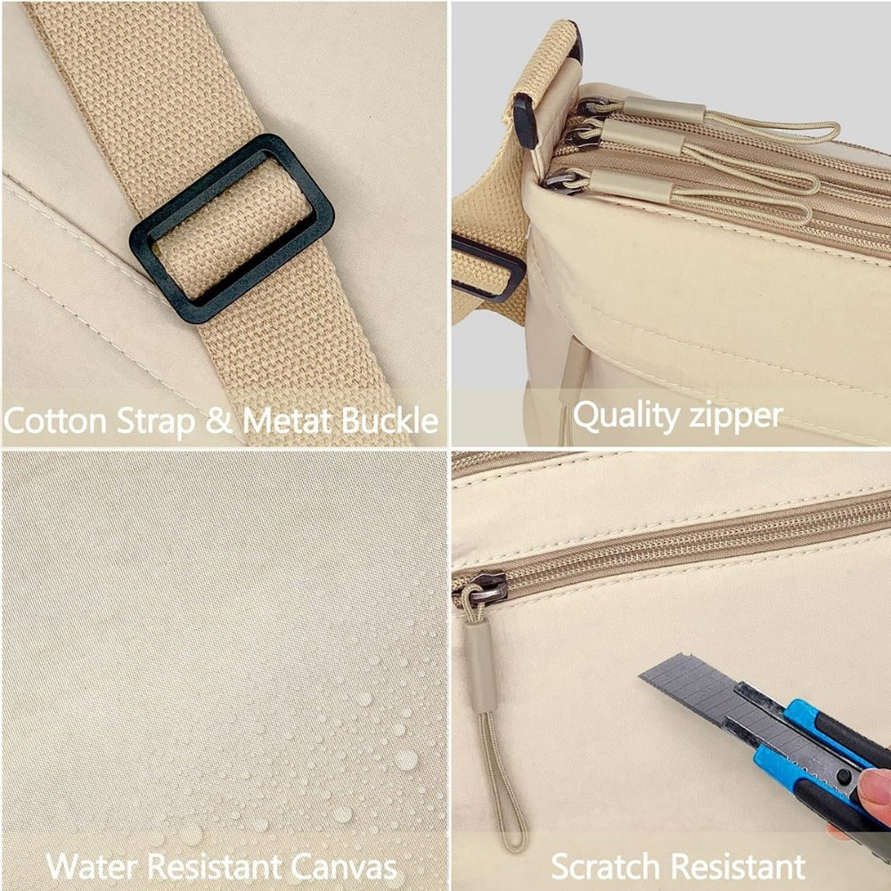 Crossbody Bag for Women – 5-Pocket, Large Capacity, Adjustable Strap, for Work – detail view 11