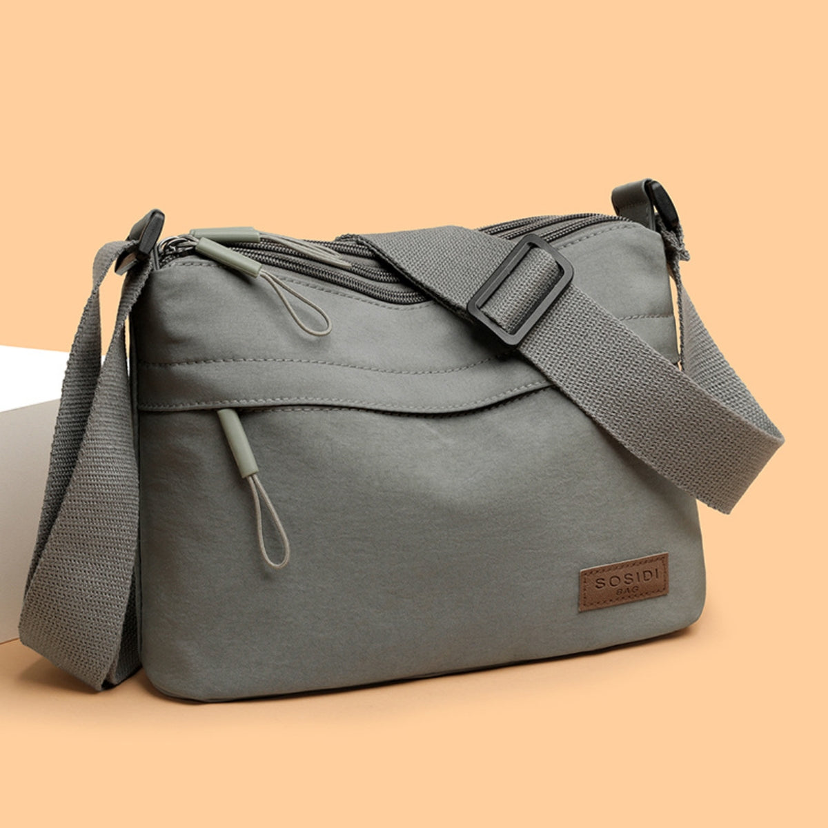 Crossbody Bag for Women – 5-Pocket, Large Capacity, Adjustable Strap, for Work – detail view 2