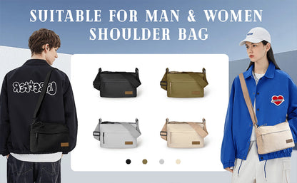 Crossbody Bag for Women – 5 Pockets, Canvas, for Travel & Work – detail view 17