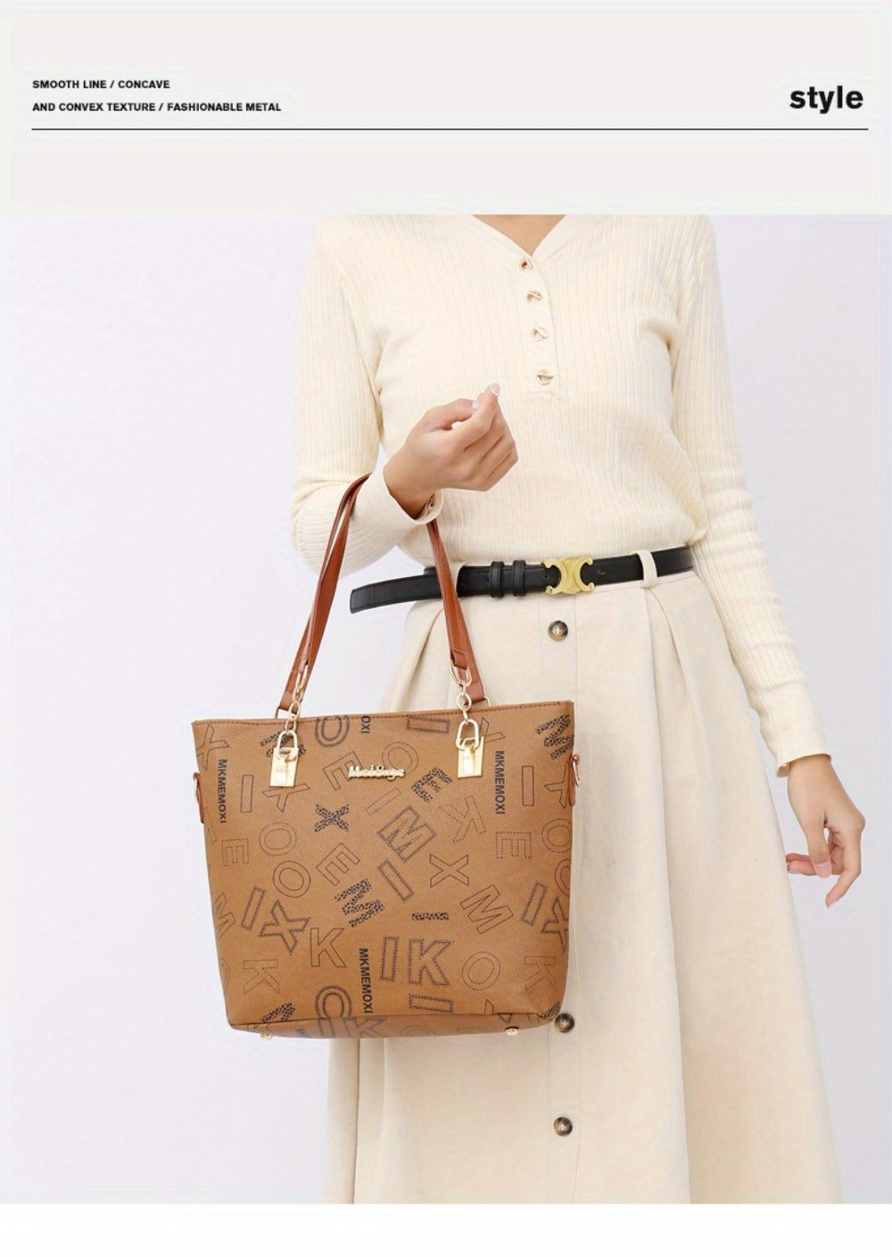 Crossbody Bag for Women – 6-Piece, Large Capacity – detail view 17