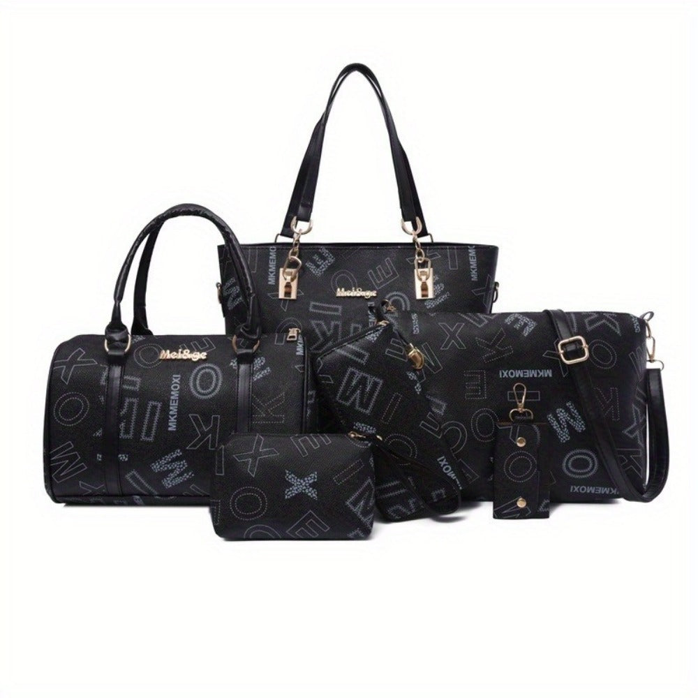 Crossbody Bag for Women – 6-Piece, Large Capacity – detail view 5