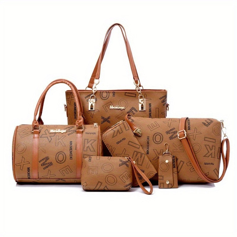 Crossbody Bag for Women – 6-Piece, Large Capacity – detail view 6