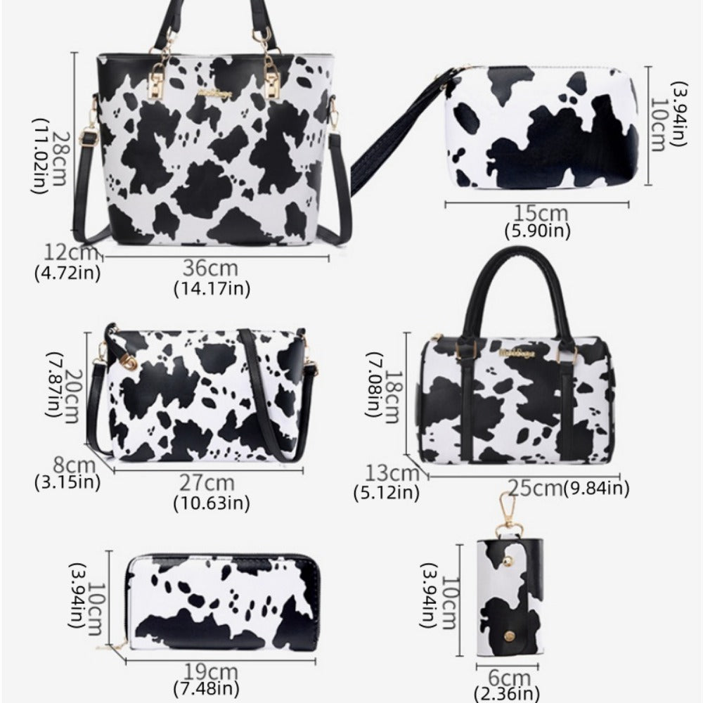 Crossbody Bag for Women – 6-Piece, PU Leather – detail view 11