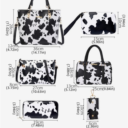 Crossbody Bag for Women – 6-Piece, PU Leather – detail view 11