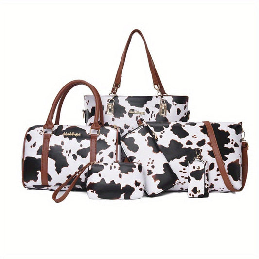 Crossbody Bag for Women – 6-Piece, PU Leather – detail view 2