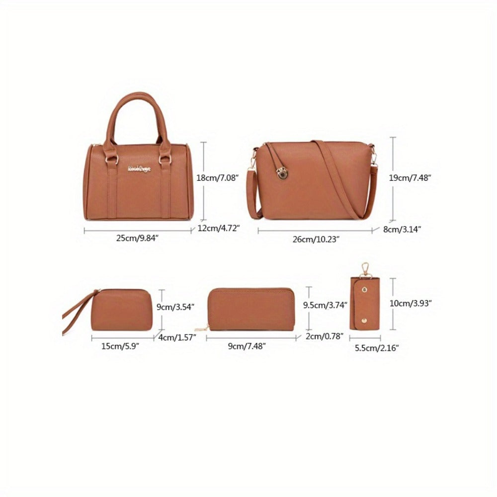Crossbody Bag for Women – 6-Piece, Adjustable Strap, for Travel & Everyday Use – detail view 34