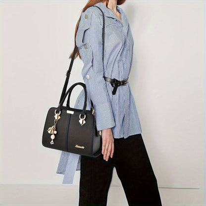 Crossbody Bag for Women – Adjustable Strap, Satchel Top Handle Fashion Small – detail view 5