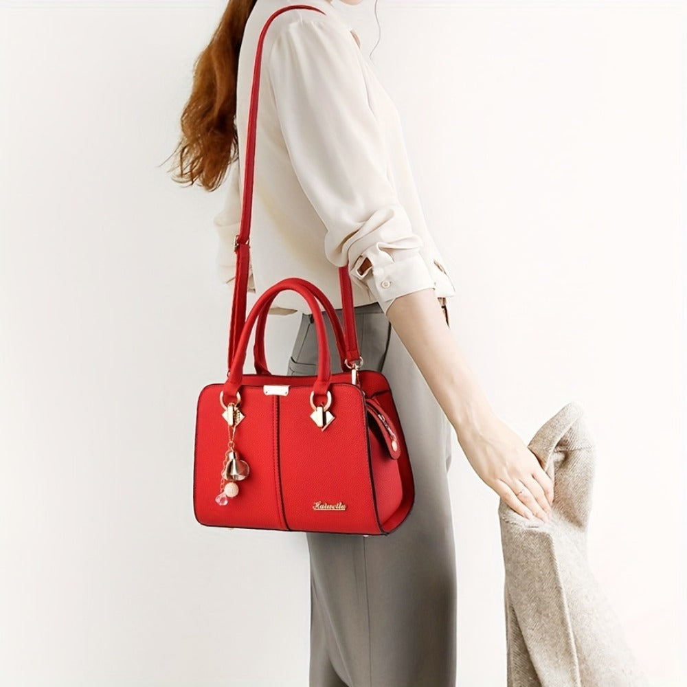 Crossbody Bag for Women – Adjustable Strap, Satchel Top Handle Fashion Small – detail view 6
