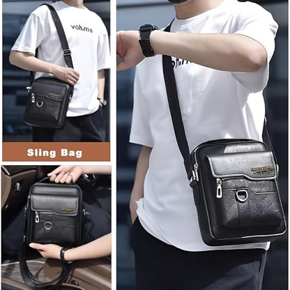 Crossbody Bag – Adjustable Strap, for Travel & Work – detail view 12