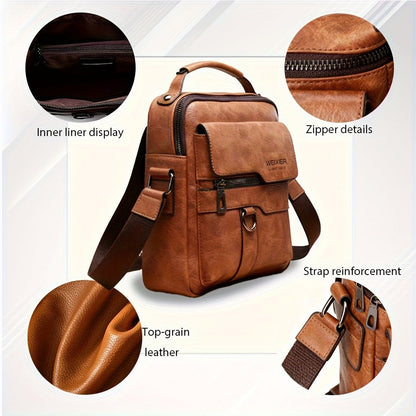 Crossbody Bag – Adjustable Strap, for Travel & Work – detail view 7