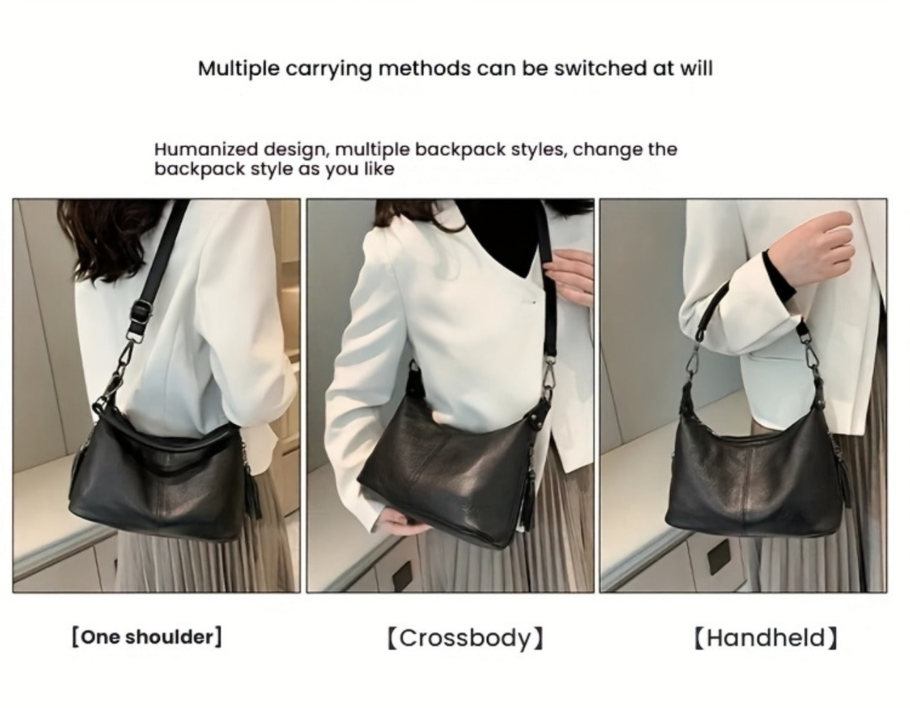 Crossbody Bag for Women – Adjustable Strap, for Travel & Work – detail view 19