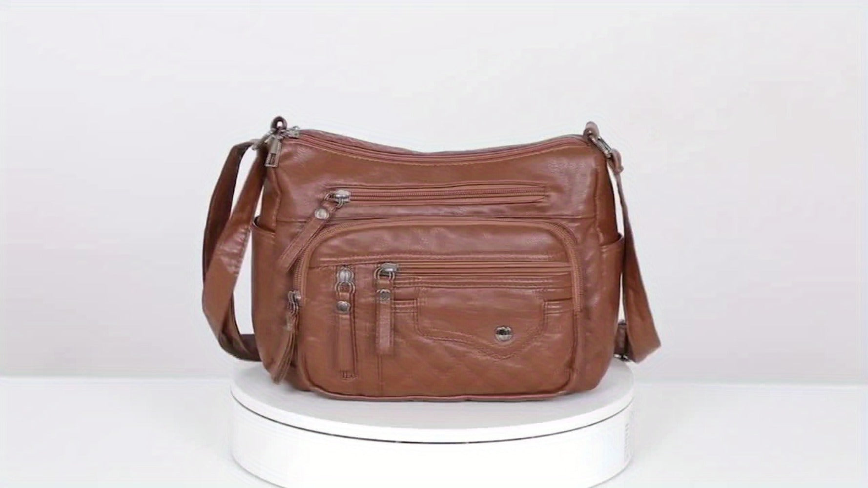 Crossbody Bag for Women – Anti-Theft, Large Capacity, Multi-Pocket, Adjustable Strap – detail view 10