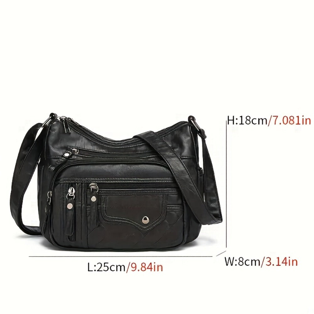 Crossbody Bag for Women – Anti-Theft, Large Capacity, Multi-Pocket, Adjustable Strap – detail view 3