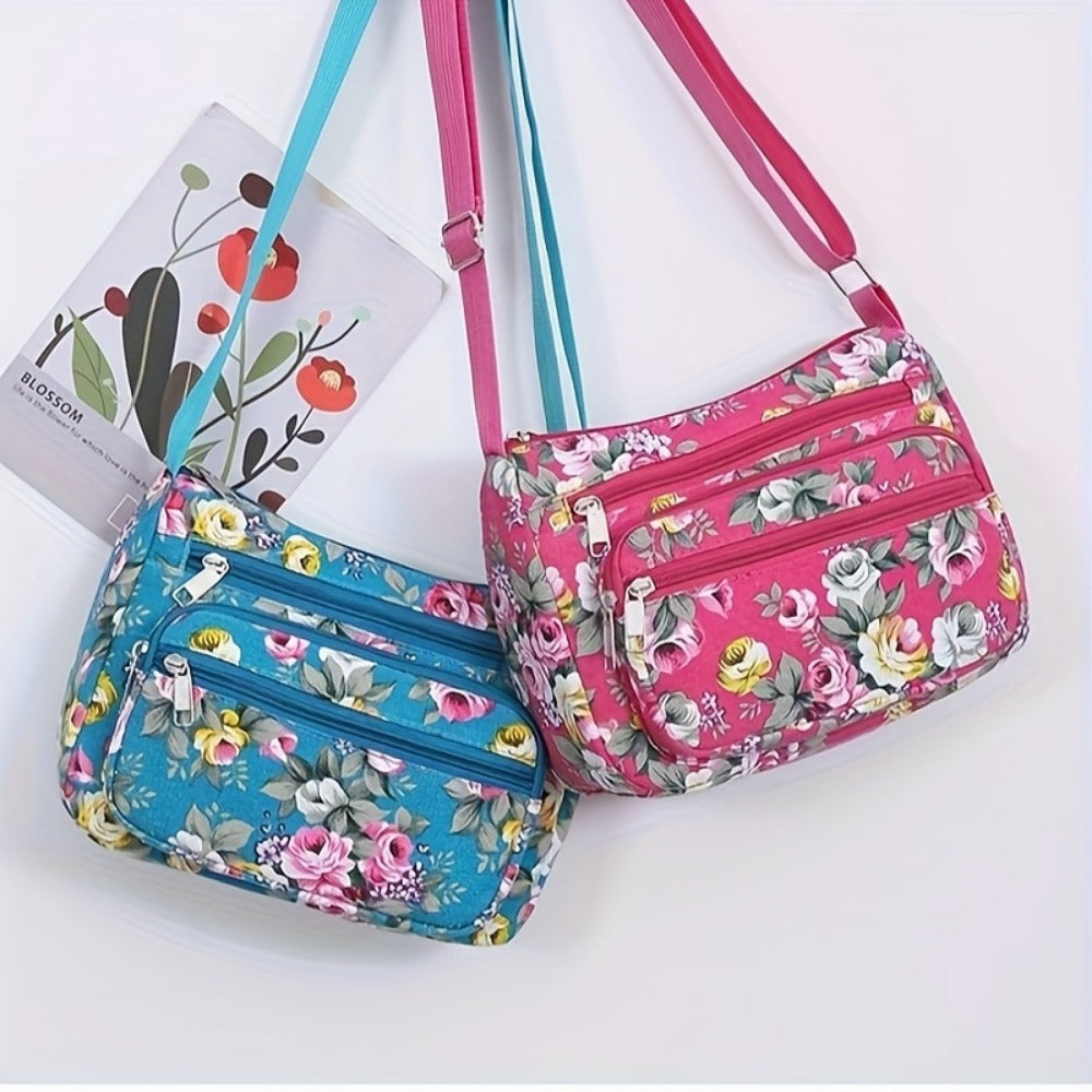Crossbody Bag for Women – 7 Colors, Canvas, Adjustable Strap, Mini – detail view 15