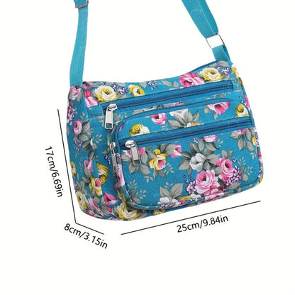 Crossbody Bag for Women – 7 Colors, Canvas, Adjustable Strap, Mini – detail view 10