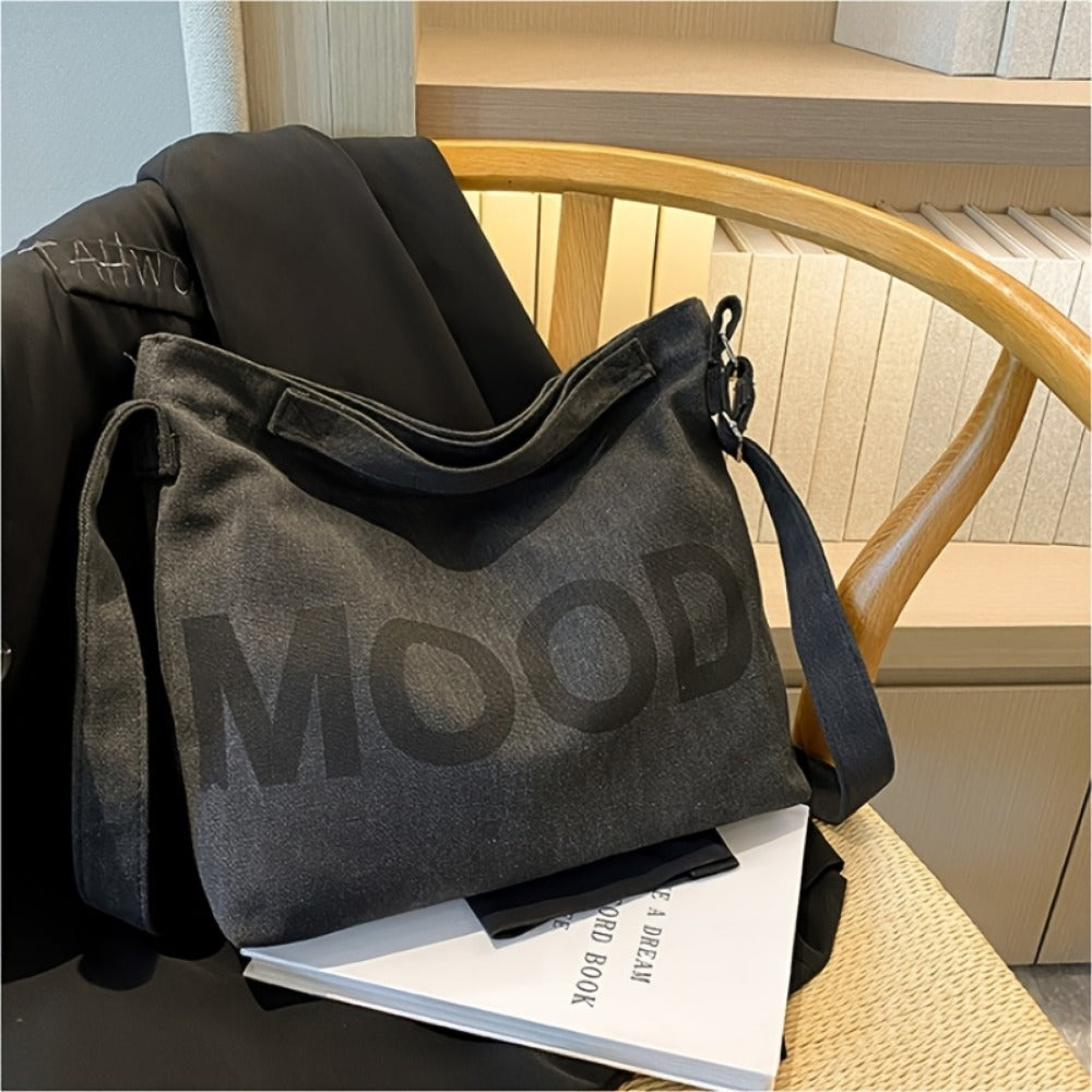 Crossbody Bag for Women – Canvas, Large Capacity, for School & Everyday Use – detail view 12