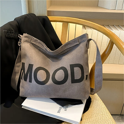 Crossbody Bag for Women – Canvas, Large Capacity, for School & Everyday Use – detail view 13