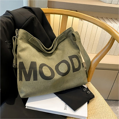 Crossbody Bag for Women – Canvas, Large Capacity, for School & Everyday Use – detail view 14
