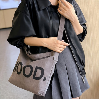 Crossbody Bag for Women – Canvas, Large Capacity, for School & Everyday Use – detail view 7