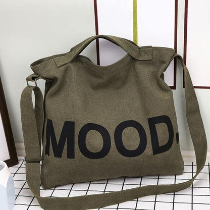 Crossbody Bag for Women – Canvas, Large Capacity, for School & Everyday Use – detail view 8