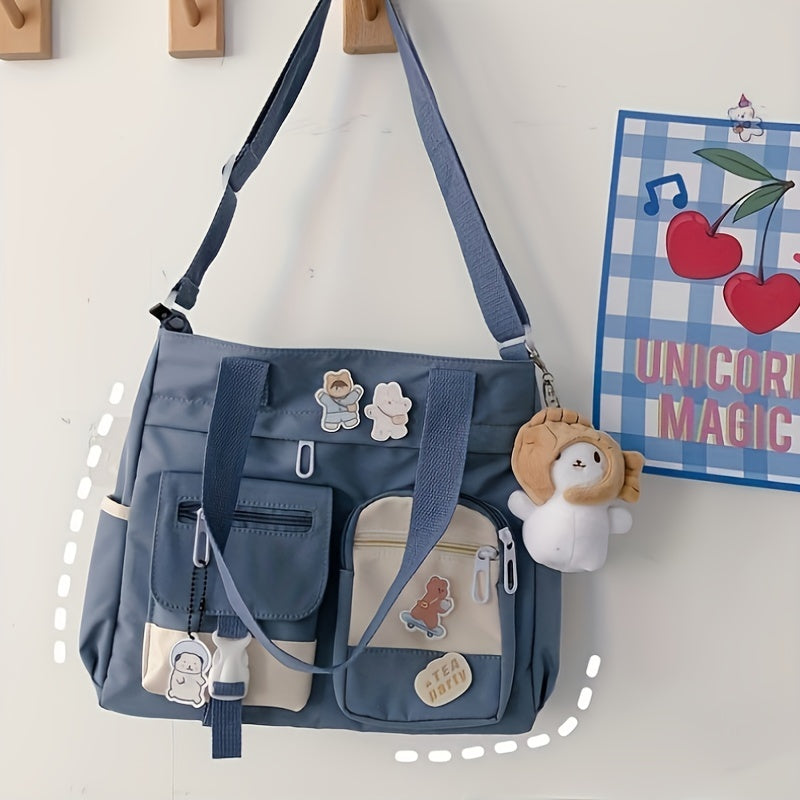 Crossbody Bag for Women – Canvas, for Work & School – detail view 11