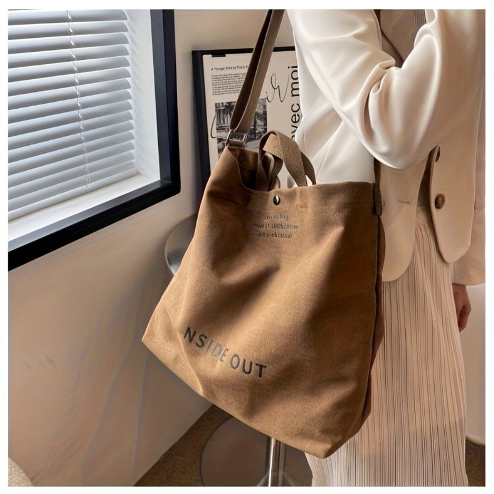 Crossbody Bag for Women – 5 Colors, Canvas, for Travel & Work – detail view 9