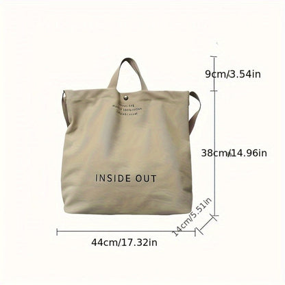 Crossbody Bag for Women – 5 Colors, Canvas, for Travel & Work – detail view 3