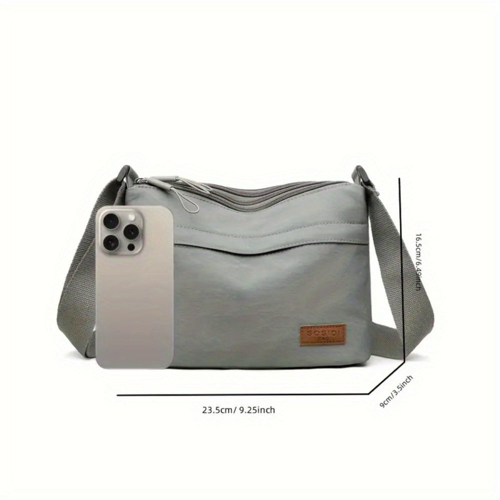 Crossbody Bag for Women – Canvas, Large Capacity, Adjustable Strap, for Everyday Use – detail view 6