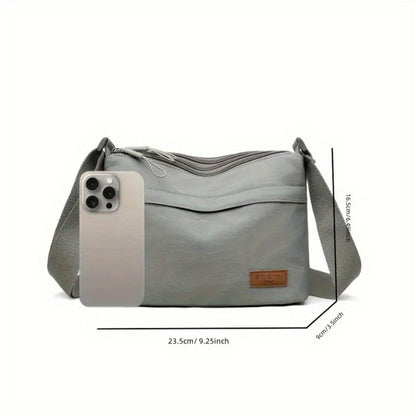 Crossbody Bag for Women – Canvas, Large Capacity, Adjustable Strap, for Everyday Use – detail view 6