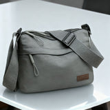 Gray Crossbody Bag
