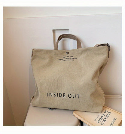 Crossbody Bag for Women – 5 Colors, Canvas, Large Capacity, for Travel & School – detail view 15