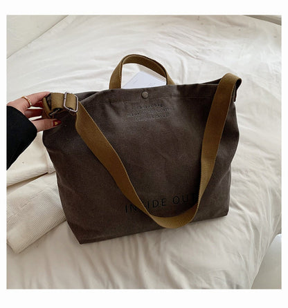 Crossbody Bag for Women – 5 Colors, Canvas, Large Capacity, for Travel & School – detail view 18