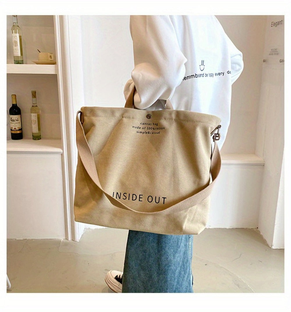 Crossbody Bag for Women – 5 Colors, Canvas, Large Capacity, for Travel & School – detail view 21