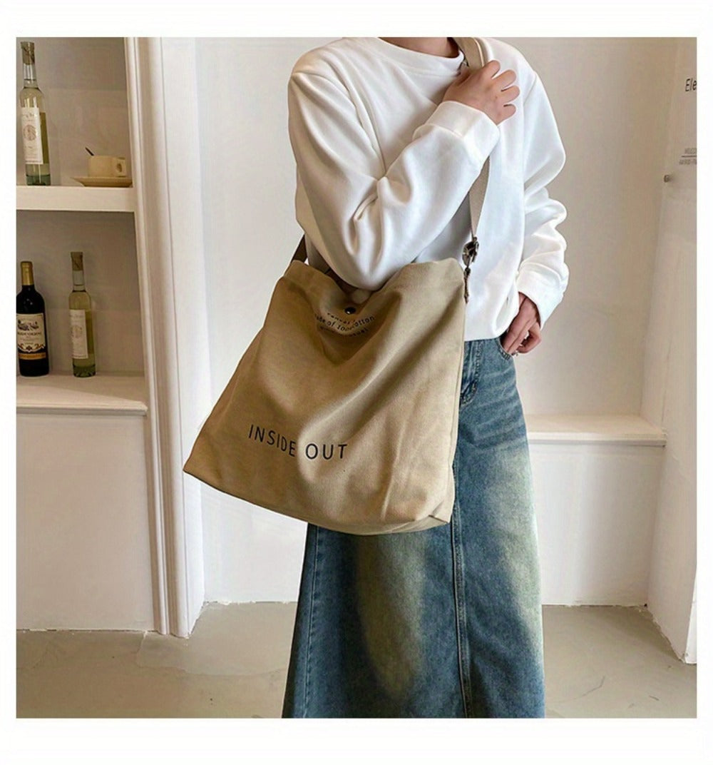 Crossbody Bag for Women – 5 Colors, Canvas, Large Capacity, for Travel & School – detail view 24