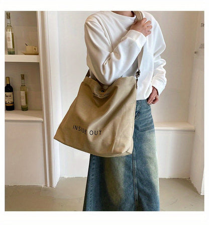 Crossbody Bag for Women – 5 Colors, Canvas, Large Capacity, for Travel & School – detail view 24